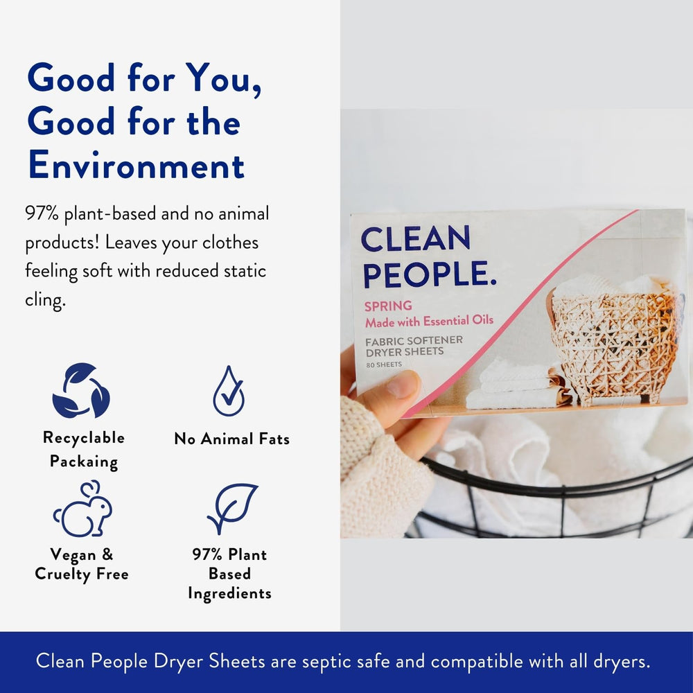 THE CLEAN PEOPLE etiqueta con ingredientes mayormente vegetales y segura