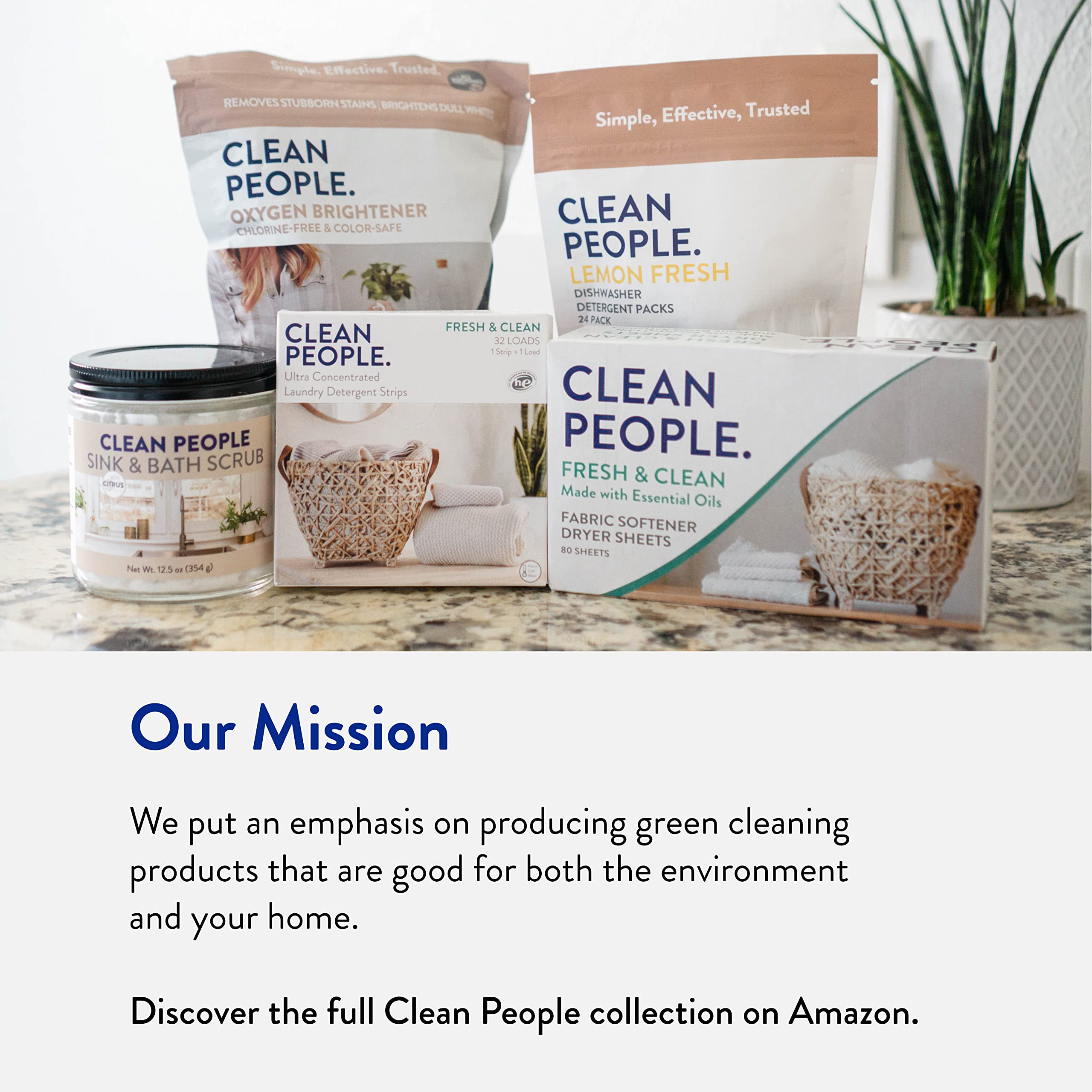 The Clean People material de empaque reciclable para menor desperdicio