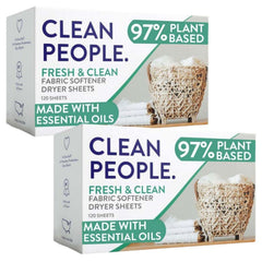 The Clean People paquete grande 240 hojas, ahorro y practicidad