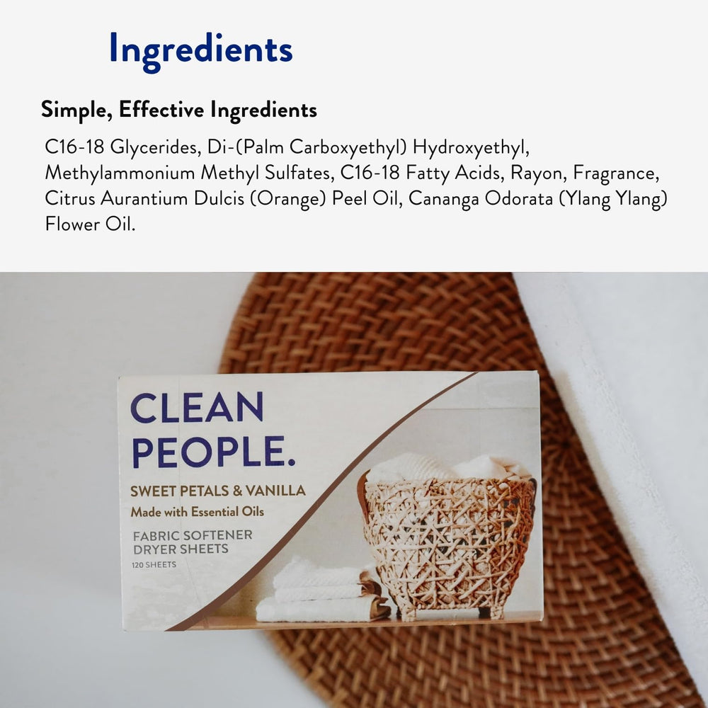 THE CLEAN PEOPLE gotas de aceites esenciales que representan la fragancia Sweet Petals