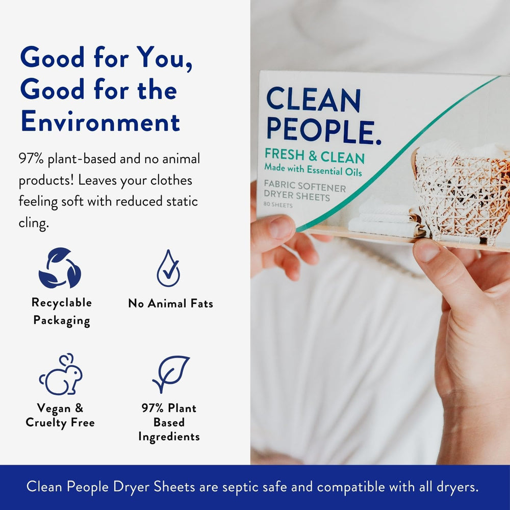 THE CLEAN PEOPLE etiqueta con ingredientes naturales y ventaja vegana
