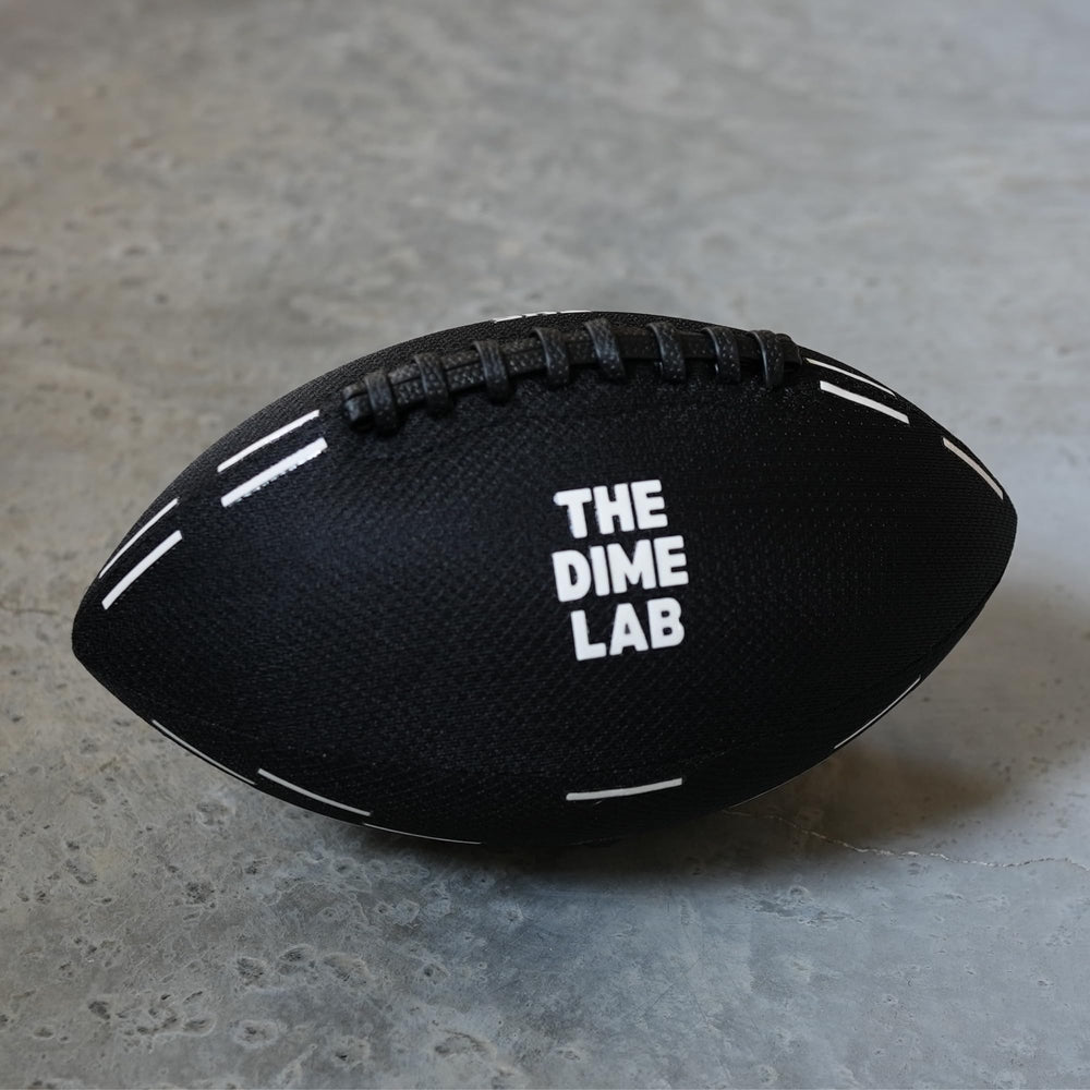 The Dime Lab balón desinflado en bolsa para transporte y almacenamiento práctico