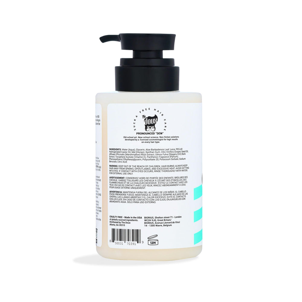 The Doux textura del gel 808 BASE detallada, hidratación visible
