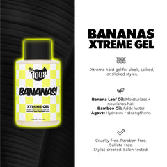 The Doux gel BANANAS aplicado en mano, demuestra control y fácil extensión