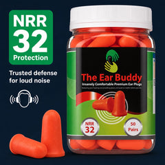The Ear Buddy textura de espuma suave y esponjosa que maximiza comodidad