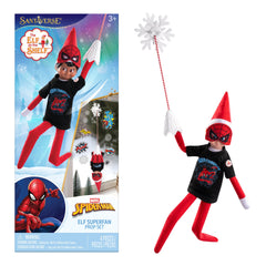 The Elf on the Shelf camiseta Spider-Man frontal para disfraces del elfo, añade encanto