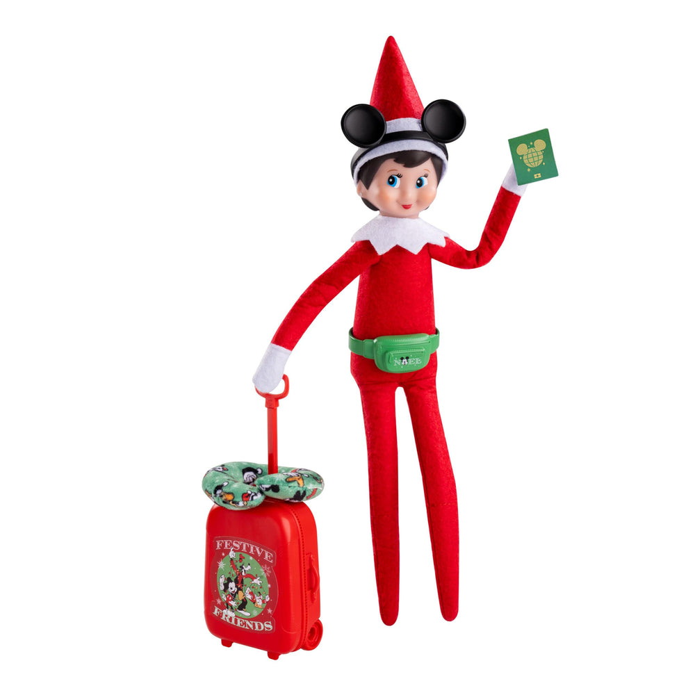The Elf on the Shelf escena de viaje lifestyle inspira sorpresas matutinas