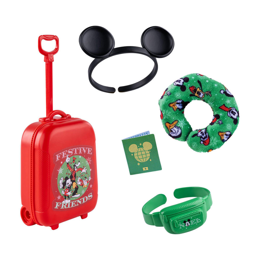 The Elf on the Shelf maleta frontal para escenas de viaje con facilidad