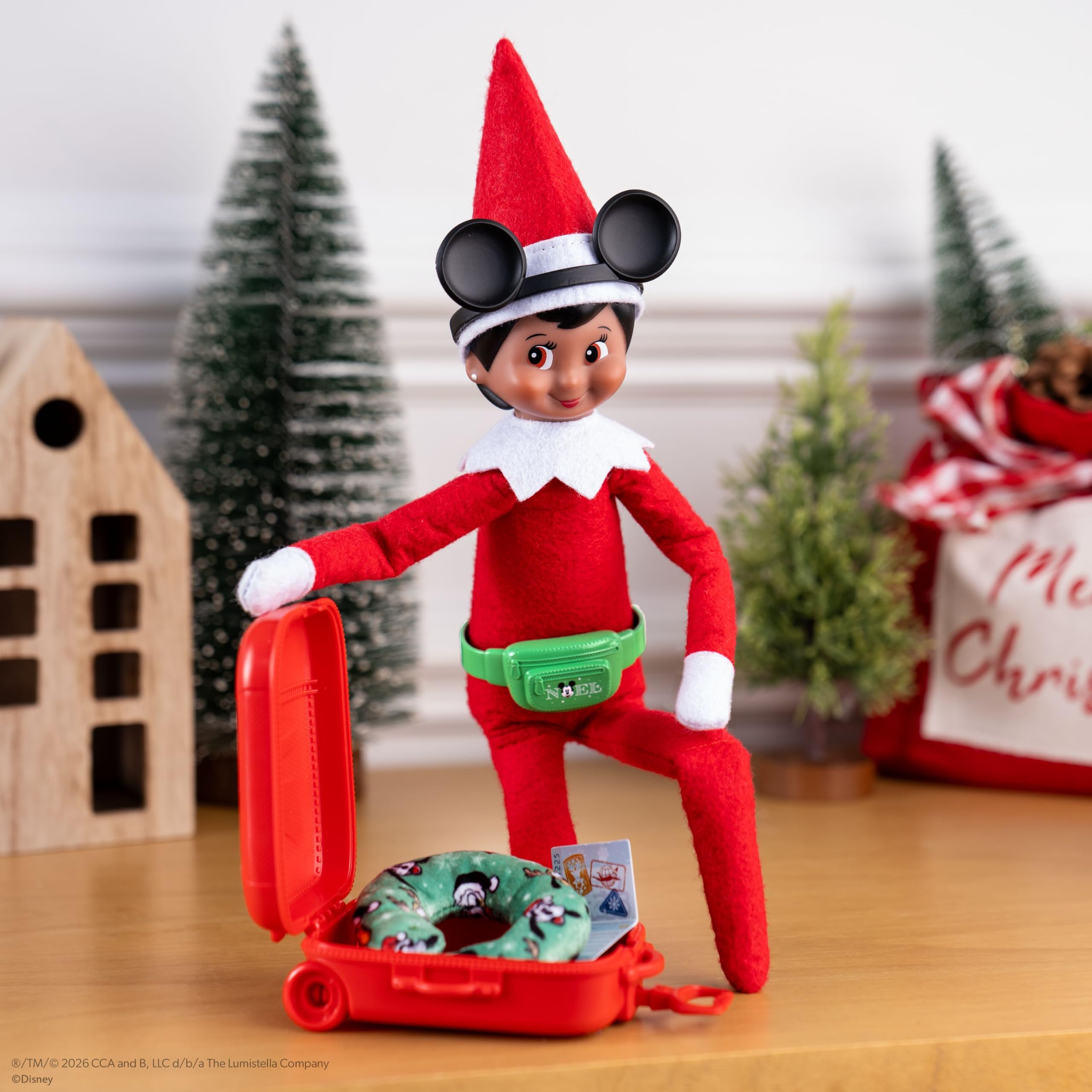 The Elf on the Shelf diadema de orejas Mickey detalle que personaliza al elf