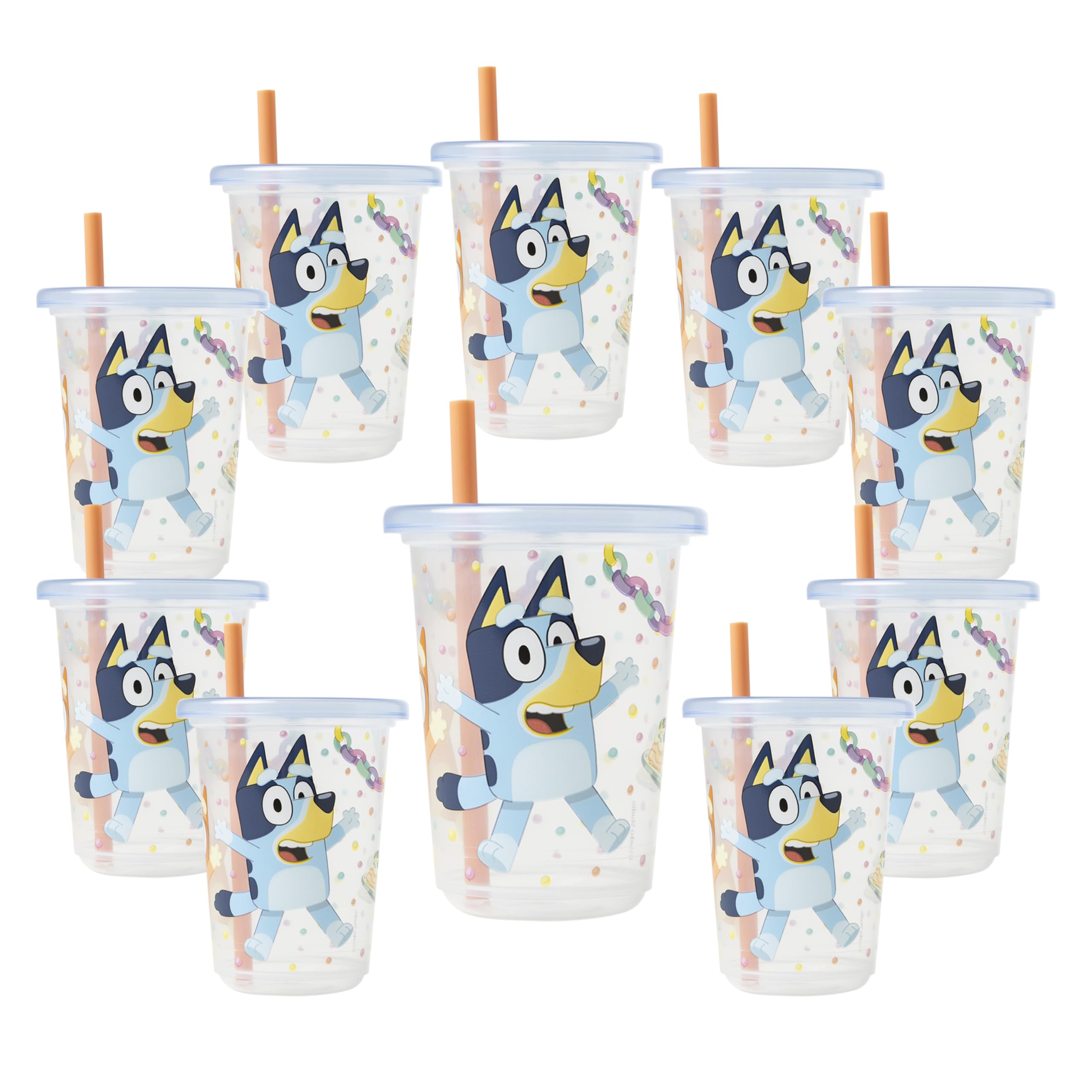 The First Years vaso Bluey frontal con personajes, diseño atractivo para niños
