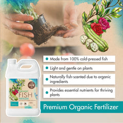 The Grow Co textura de emulsión mostrando consistencia y nutrientes
