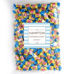 The Hampton Popcorn Company primer plano textura del chicle rosa para pompas