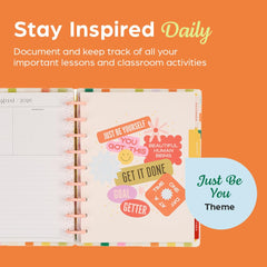 The Happy Planner cubierta frosted protegiendo páginas y ofreciendo durabilidad