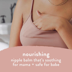 The Honest Company bálsamo Calm Your Nip presentado en tubo, alivio nutritivo para pezones