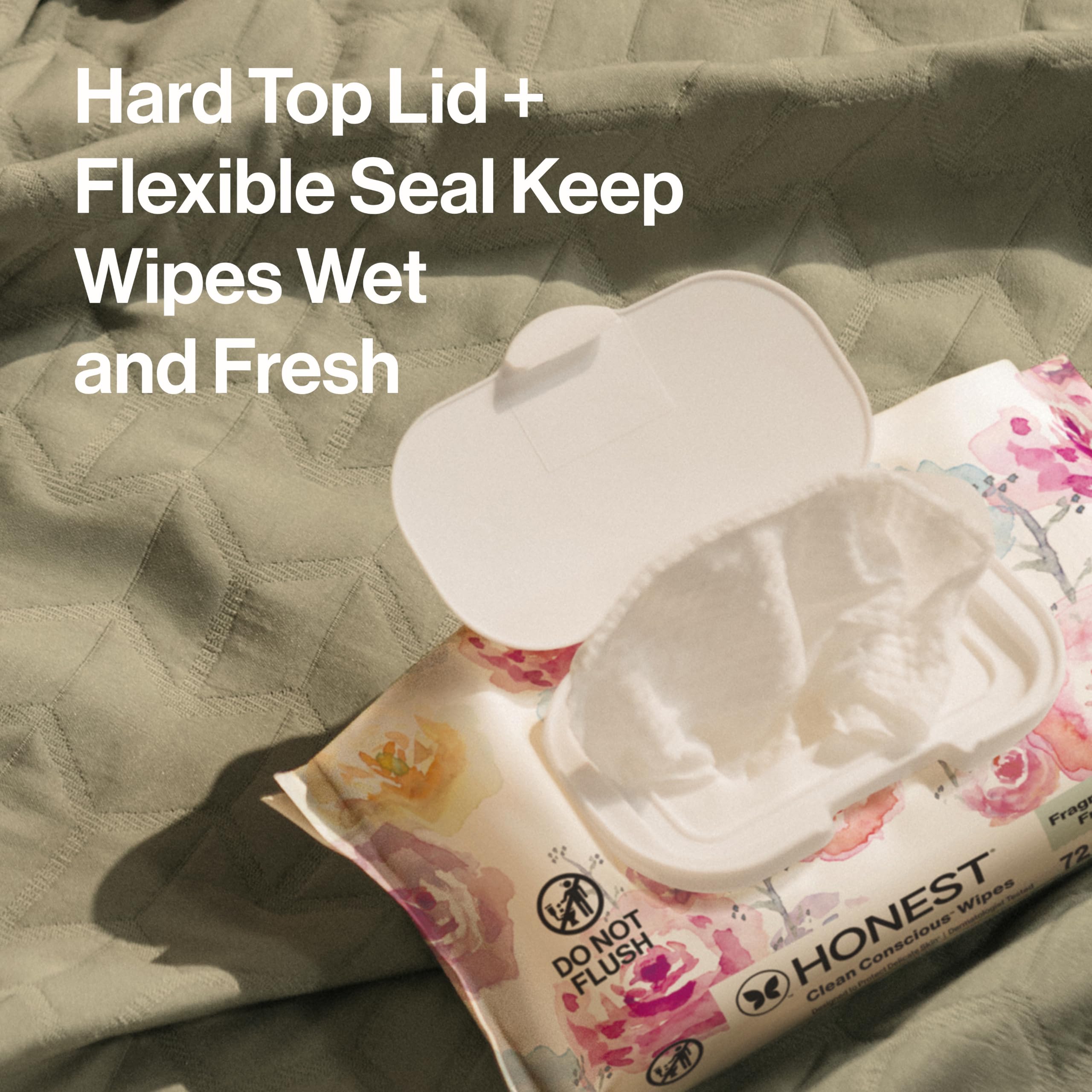 The Honest Company etiqueta de ingredientes con listado transparente y limpio