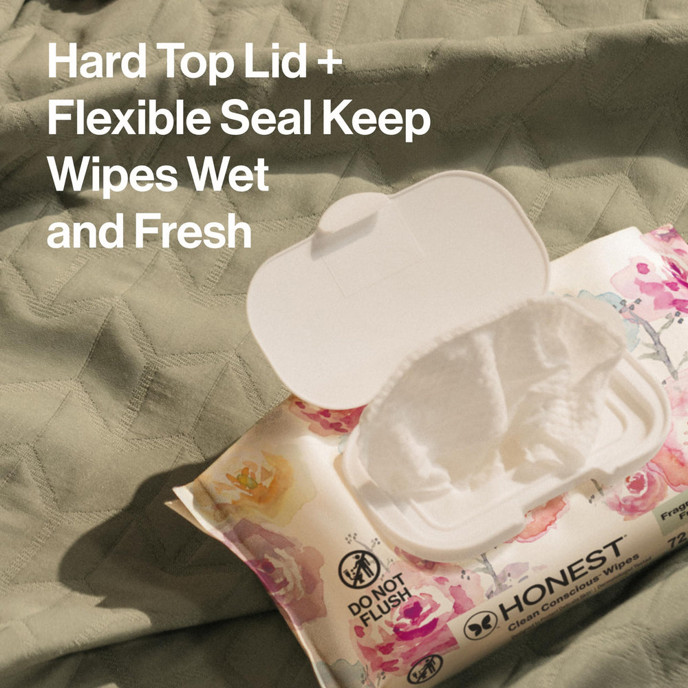 The Honest Company etiqueta de ingredientes con listado transparente y limpio