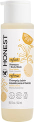 The Honest Company botella frontal Citrus Vanilla muestra aroma refrescante