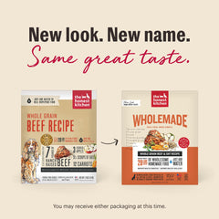 The Honest Kitchen textura del alimento seco en primer plano, ingrediente reconocible