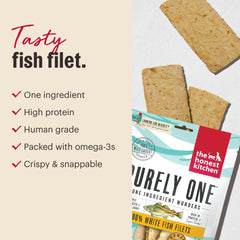 The Honest Kitchen trozos pequeños para entrenamiento, recompensa alta en proteína