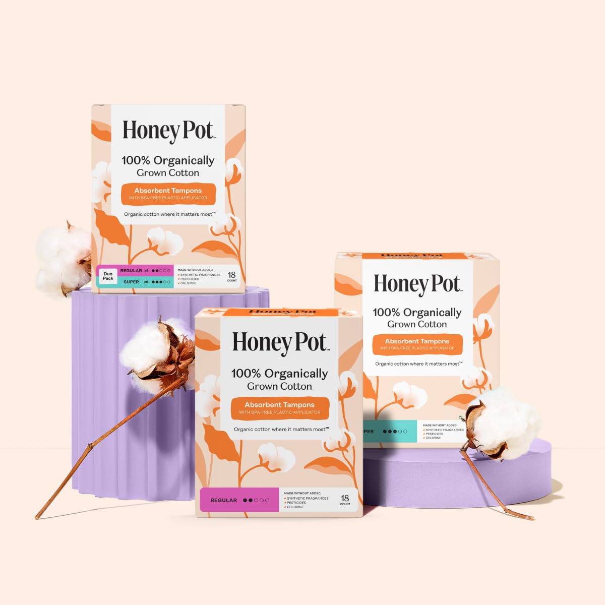 The Honey Pot Company tampón en bolso, discreción y movilidad