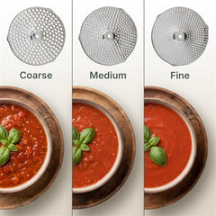 The Hungry Artisan disco de acero inoxidable para controlar textura