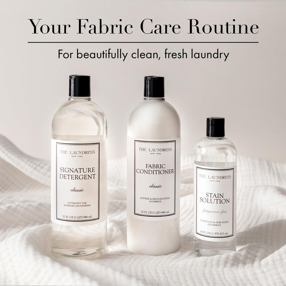 The Laundress combinación detergente y suavizante para rutina completa