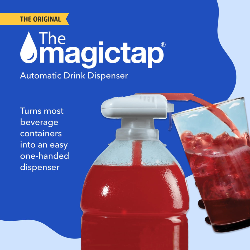The Magic Tap boquilla de silicona alimentaria, evita goteos y fugas