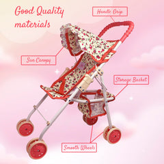 The New York Doll Collection cesta inferior con juguetes, facilita transporte