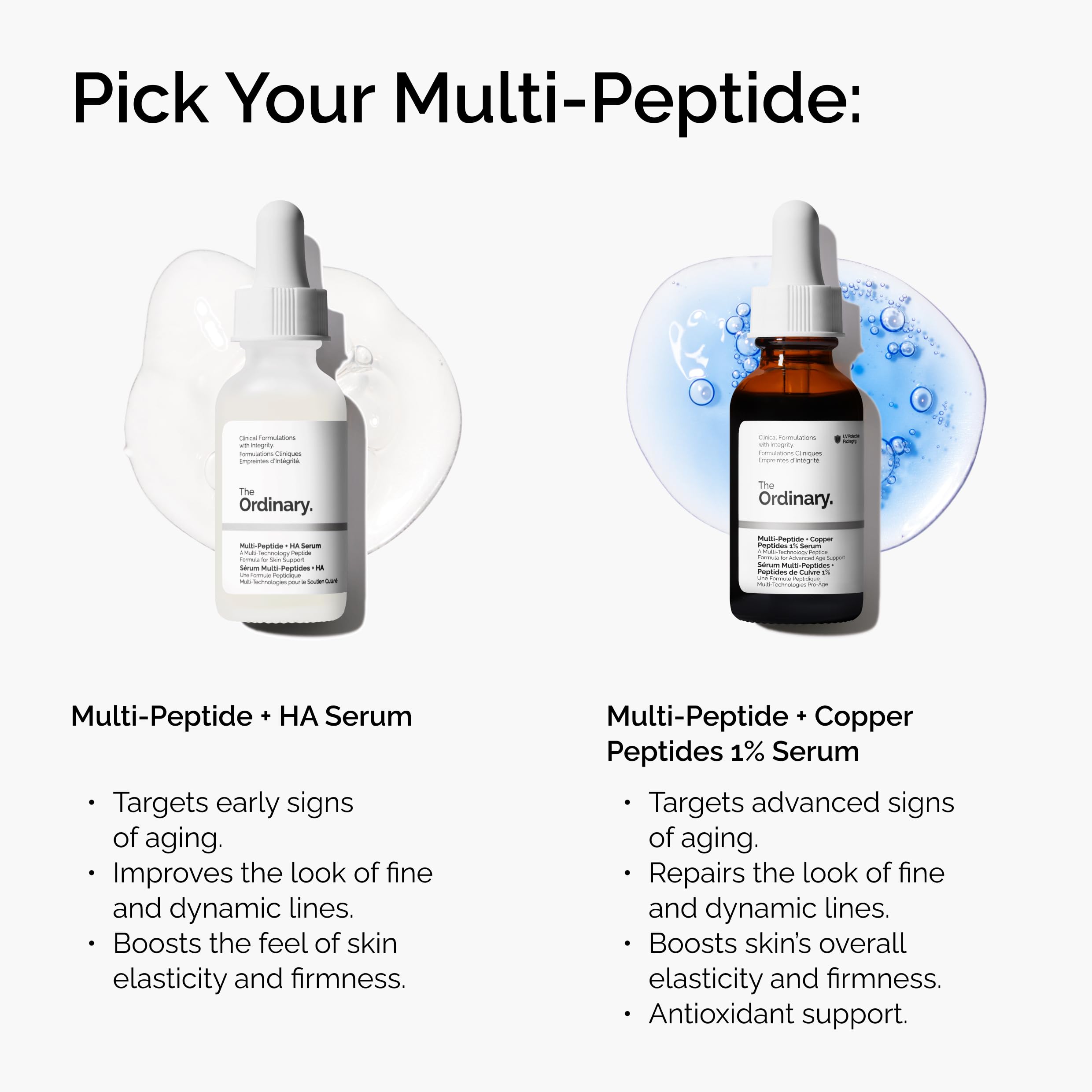 The Ordinary comparación de tamaño del frasco para referencia de 30 ml