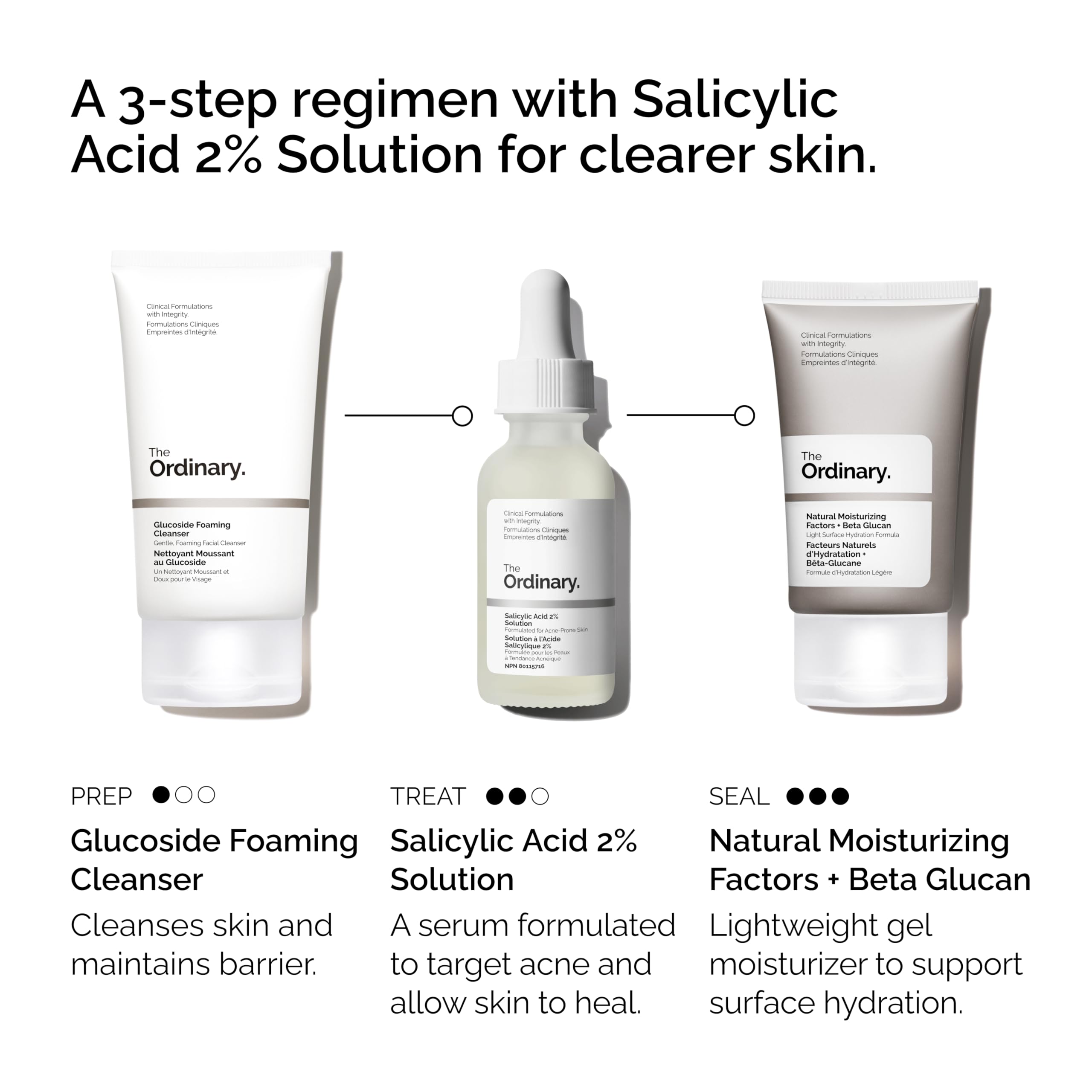 The Ordinary glucoside foaming cleanser textura en mano que muestra limpieza suave y espuma ligera