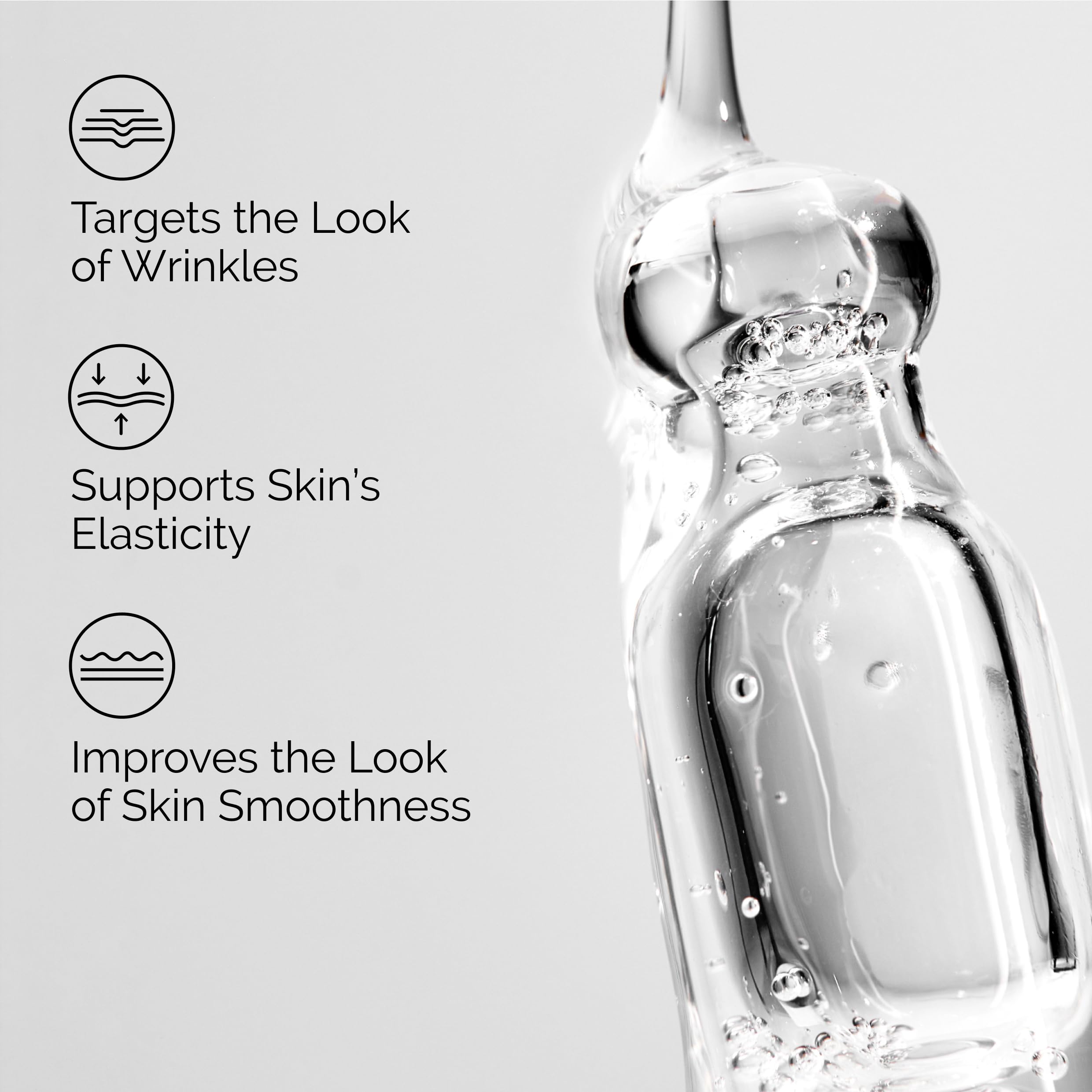The Ordinary Multi-Peptide Eye Serum aplicador y detalle para tratamiento puntual