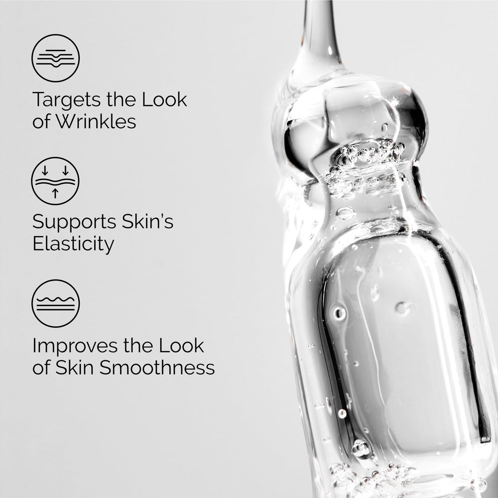 The Ordinary Multi-Peptide Eye Serum aplicador y detalle para tratamiento puntual