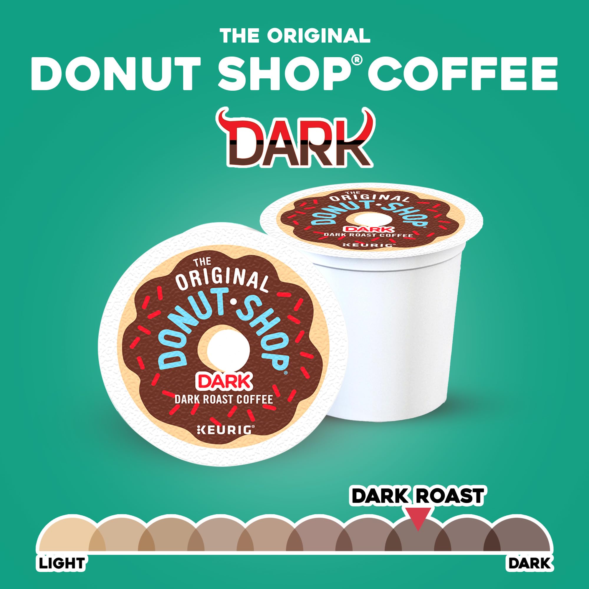 The Original Donut Shop disposición de 48 cápsulas ideal para hogar u oficina