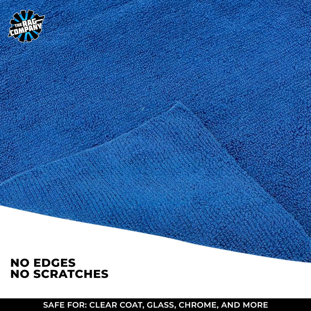 The Rag Company detalle de doble pelo para recoger suciedad y rematar brillo