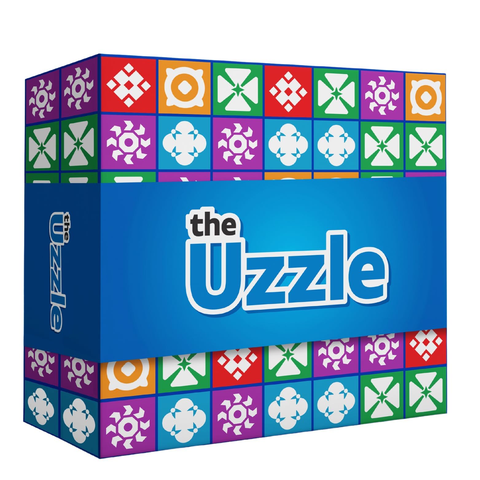 The Uzzle frente del empaquetado muestra diseño y atractividad del regalo