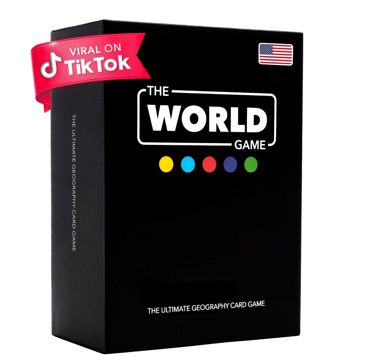 The World Game frontal del empaque mostrando contenido y beneficio educativo