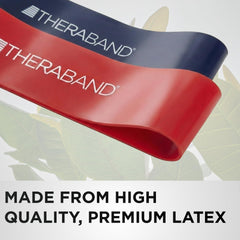 THERABAND uso en pasos laterales, estabilidad y fuerza de piernas