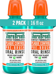 TheraBreath frente del pack dos botellas mostrando formato económico y frescor
