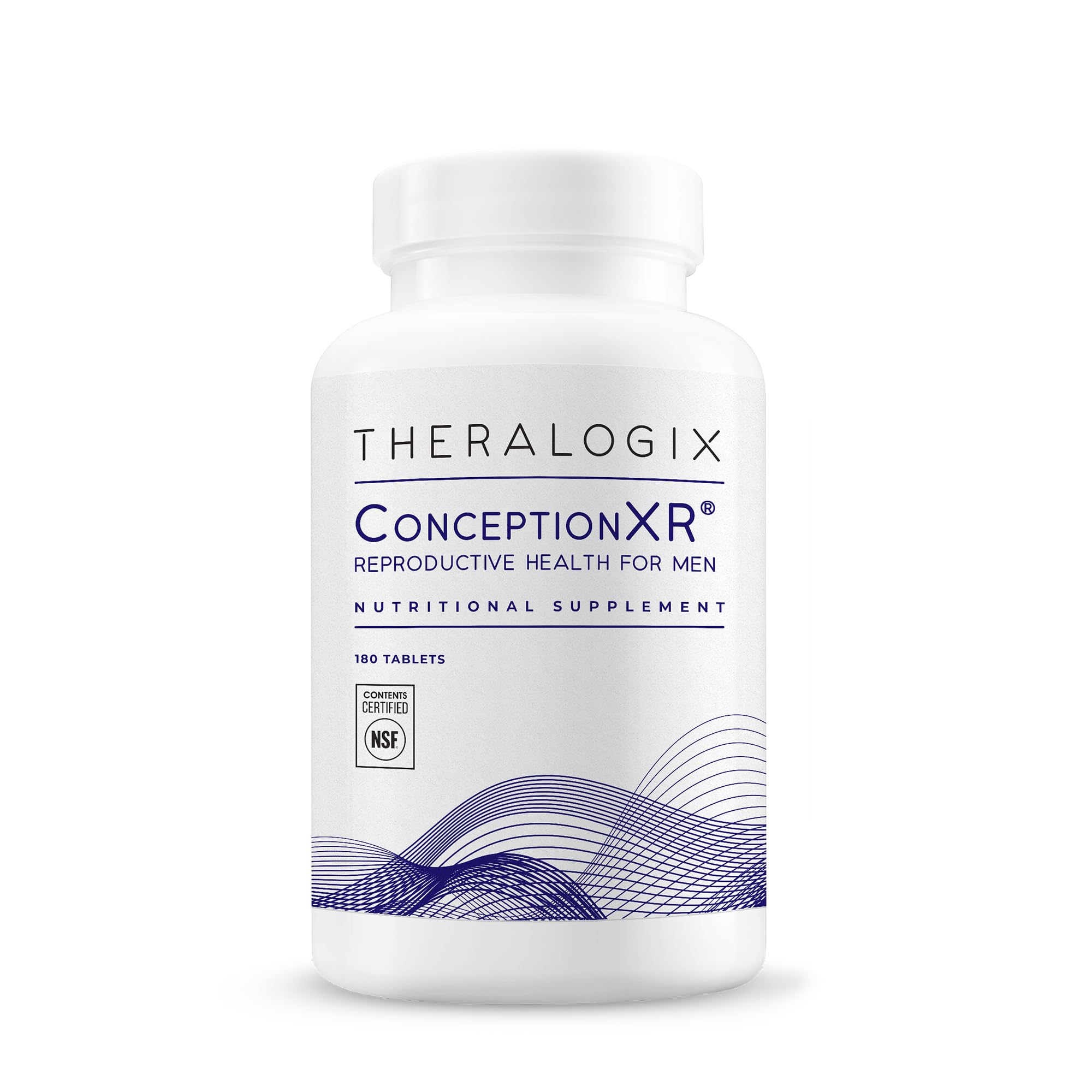 Theralogix ConceptionXR envase frontal mostrando la formulación y beneficio de soporte fértil