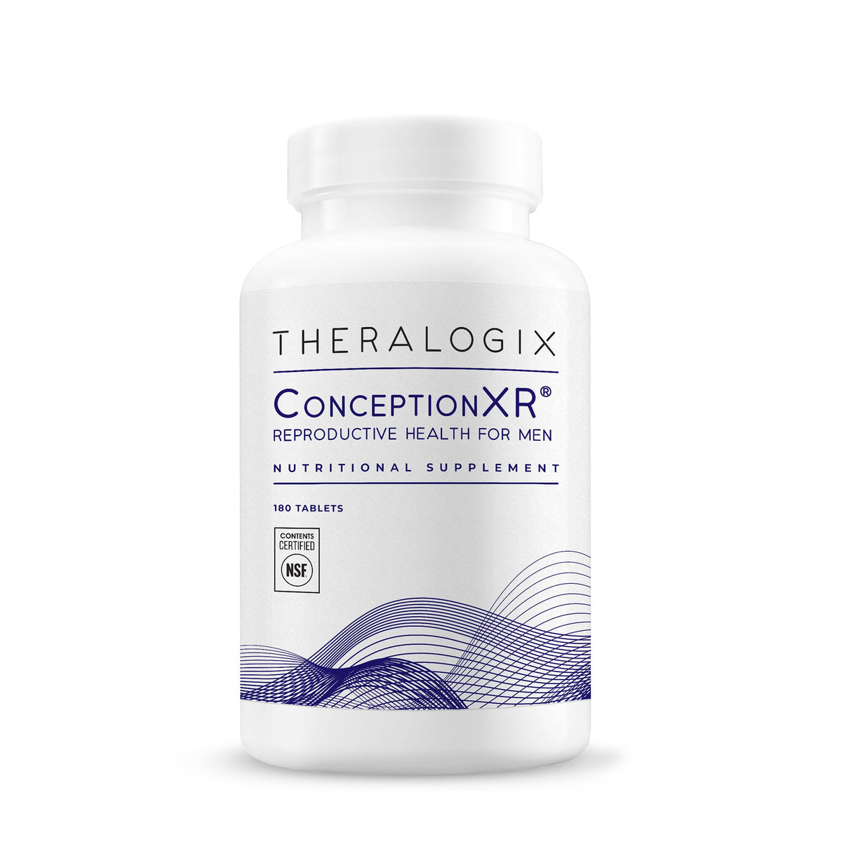 Theralogix ConceptionXR envase frontal mostrando la formulación y beneficio de soporte fértil
