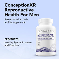 Theralogix ConceptionXR textura de tabletas detallada que evidencia calidad y pureza