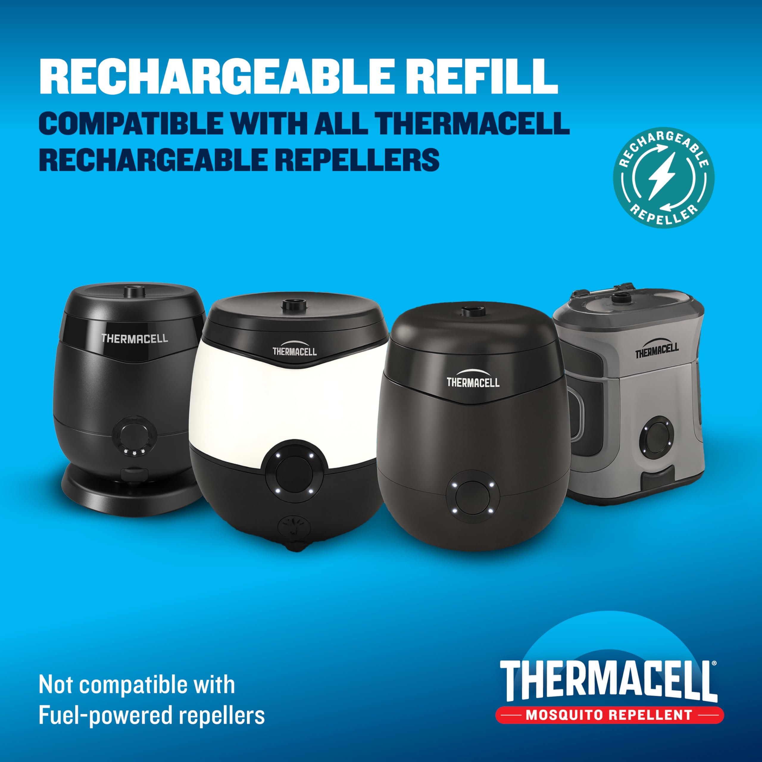 Thermacell detalle del cartucho que resalta textura y facilidad de intercambio