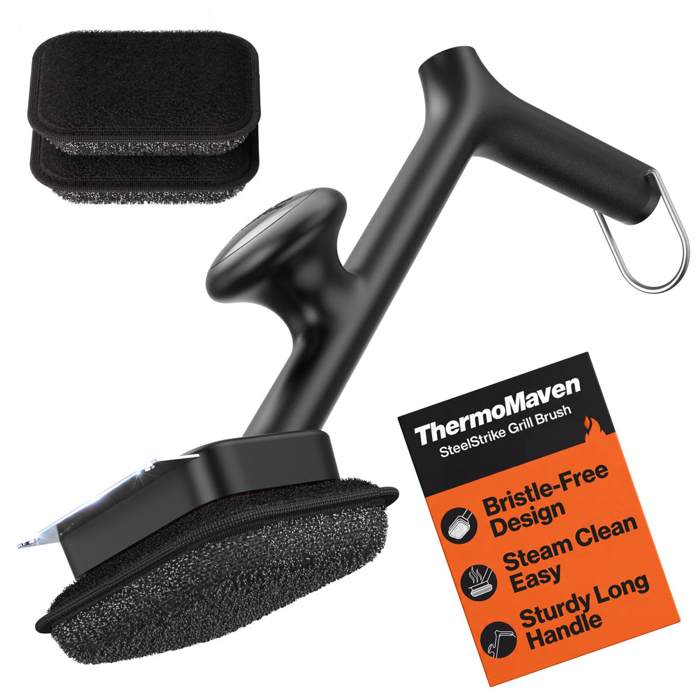 ThermoMaven front view of brush packaging showing full kit and benefits