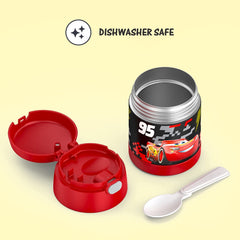 THERMOS FUNtainer Cars dentro de una lonchera escolar listo para usar