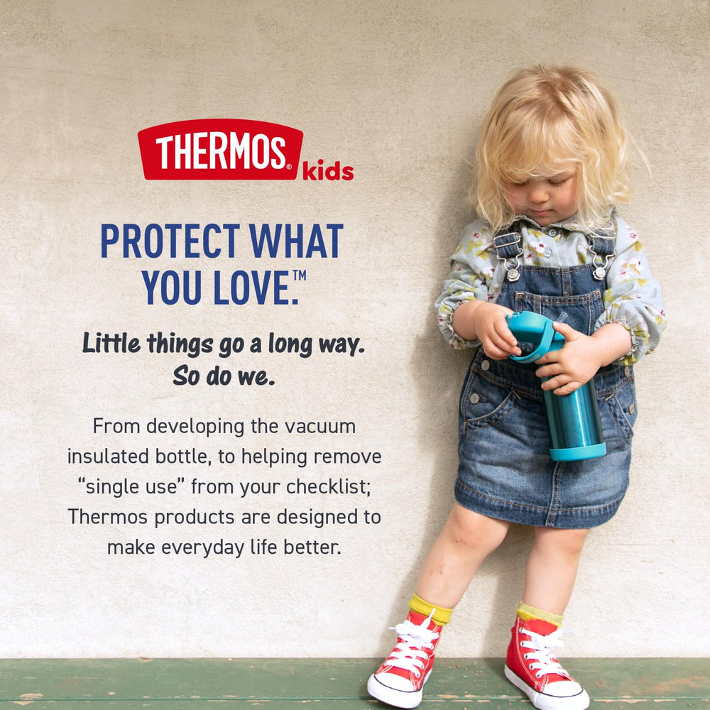 THERMOS FUNtainer dentro de lonchera escolar demostrando conveniencia diaria