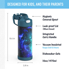 THERMOS FUNtainer detalle del pitorro cubierto que mantiene higiene al beber