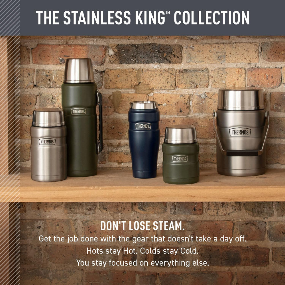 THERMOS gancho para té en tapa mostrando facilidad para infusores
