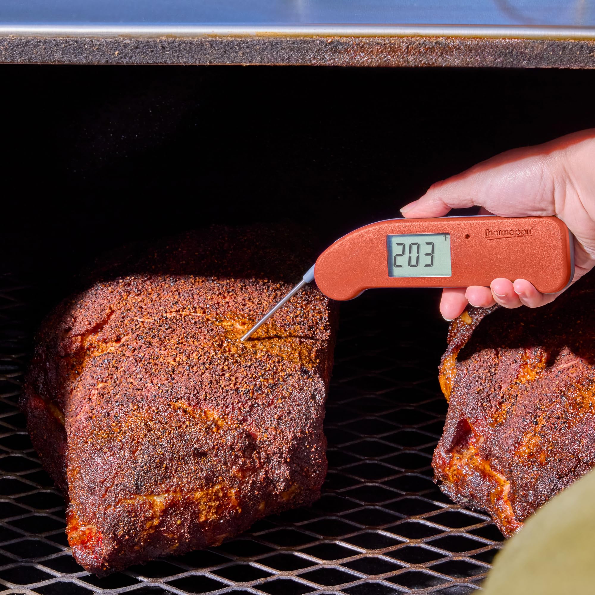 ThermoWorks Thermapen ONE certificado de calibración NIST visible que garantiza precisión
