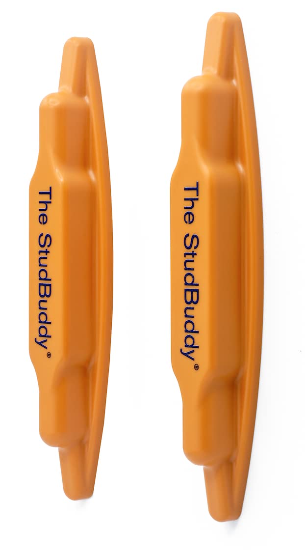 The StudBuddy frontal mostrando forma compacta y uso rápido