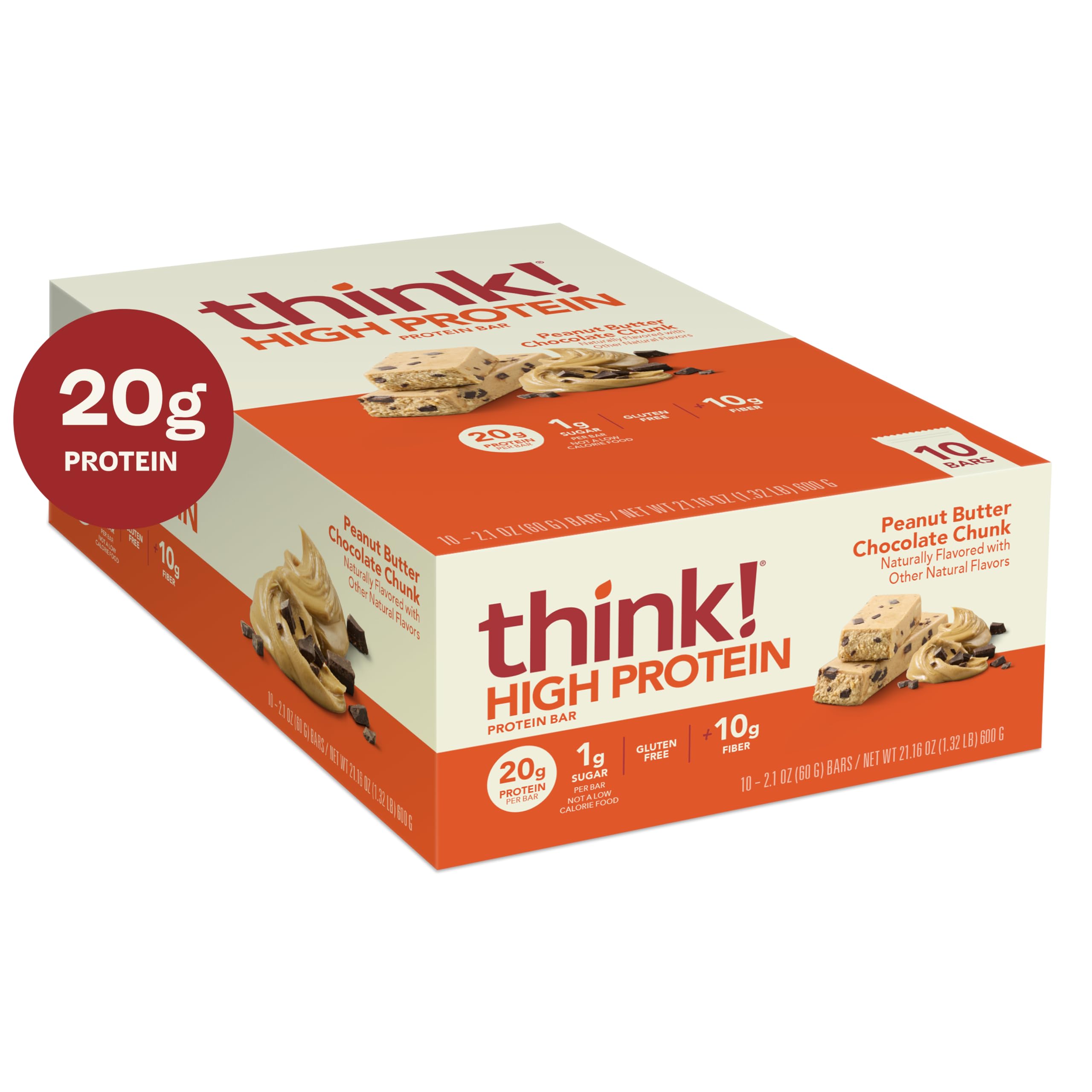 think! barra como snack en oficina, práctica para comer entre tareas